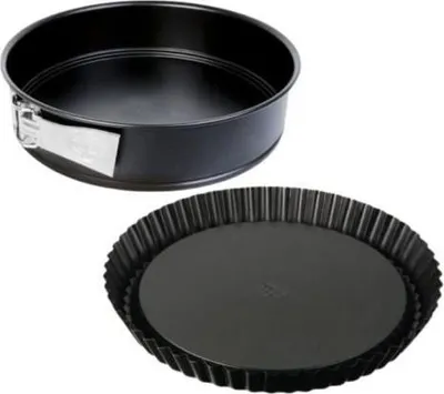 Immagine prodotto di Stampo per torte e stampo per plumcake con cerniera Dr. Oetker Tradition, 28 cm e 26 cm, antiaderente, acciaio inossidabile