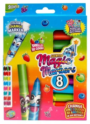 Produktbild von Duftende Filzstifte "Magic", 8 Stück, Artikelnummer 20102