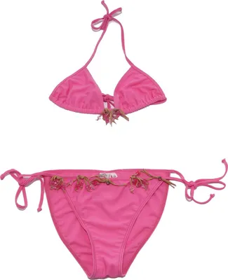 Produktbild von 4775W costume bimba girl SELINI ACTION pink bikini swimwear girl