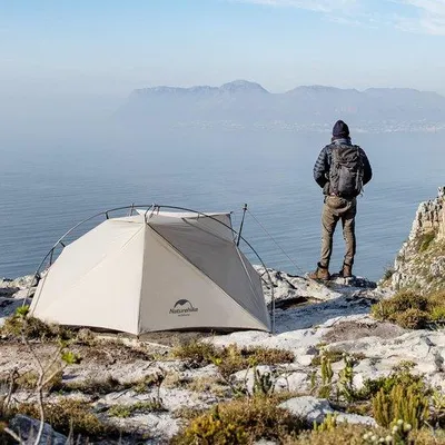 Produktbild von Zelt, Campingzelt, Ultraleichtes Zelt, Trekkingzelt, Wasserdichtes Zelt für Wandern, Reisen und Klettern