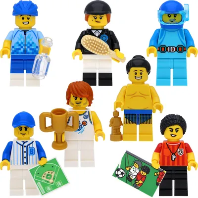 Produktbild von LEGO BAM 2026 Q3 Figurenset mit allen 7 Figuren (Sport)