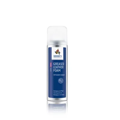 Produktbild von Shoeboy'S Greased leather foam - Pflege- und Reinigungsschaum für raue und glatte Lederarten - 200ml