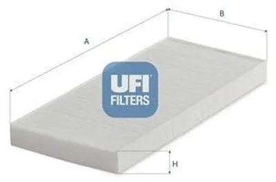 Produktbild von UFI 53.641.00 Innenraumfilter Pollenfilter passend für MERCEDES-BENZ eSprinter Kastenwagen (B910)