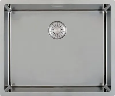 Produktbild von Solido 3D-Spüle CAPP55R10 Edelstahl Spülbecken - Integral-Siebkorbüberlaufventil - 590x440mm