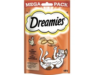 Image de Dreamies Mega Pack Poulet (180 g)