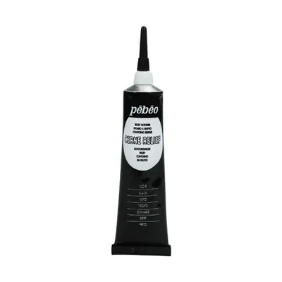 Image de Pebeo Cerne Relief Outliner, 37 ml, noir