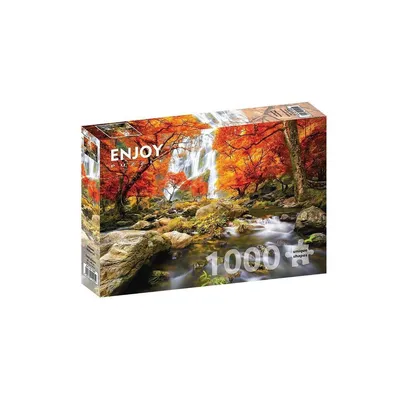 Zdjęcie produktu dla Puzzle 1000 elementów Enjoy – Jesienny wodospad