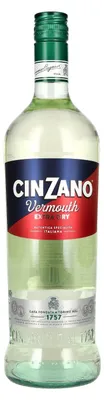 Produktbild von Cinzano Vermouth EXTRA DRY 18% Vol. 1l