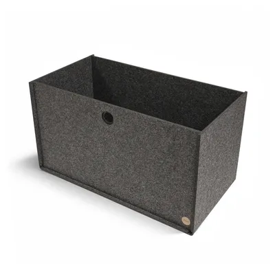 Produktbild von Aufbewahrungsbox CARGA Filz 30 x 56 x 31 cm ohne Deckel in anthrazit meliert