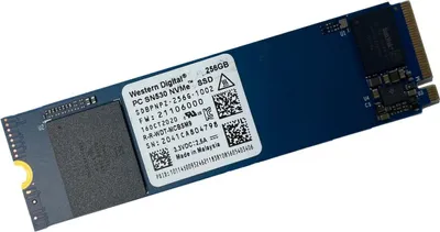 Immagine prodotto di Wd Sn530 Sdbpnpz-256g Ssd M.2 2280 Nvme Pcie 256gb Disco Stato Solido Pc X4
