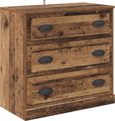 Obrázok produktu pre Servírovacia skriňa so zásuvkou Staré drevo 70 x 35,5 x 67,5 cm