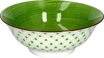 Produktbild von Salatschale Lime Rio Ø 21 cm Grünes Nachbildung Porzellan Obst Dessert-Bowl Ritzenhoff