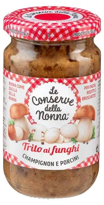 Productafbeelding van Le Conserve della Nonna Fijngehakte Gemengde Paddenstoelen 190 g