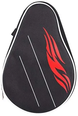 Productafbeelding van Tas voor tafeltennisracket - Waterdicht - Ideaal voor reizen - Organizer - Stootvast - Inclusief 3 ballen