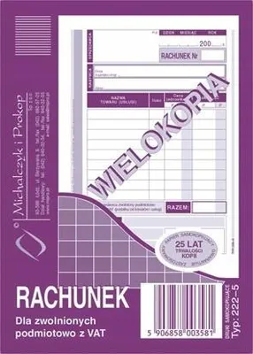 Produktbild von A6-Rechnung Mehrfachkopie 222-5
