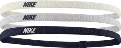 Obrázek produktu pro Nike, elastické čelenky, 3 kusy, barvy: béžová, modrá. Velikost: univerzální