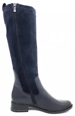 Image de Caprice, chaussures pour femmes, bottes, fermeture éclair, bleu, chaussures de loisirs