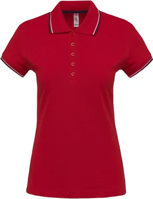 Produktbild von Kariban Damen Piqué Poloshirt Kurzarm
