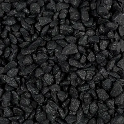 Produktbild von Dekosteine 5-8mm. Farbsteine, Dekokies, bunte Steine. 5kg Schwarz