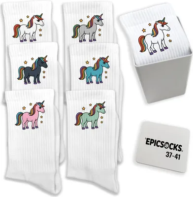 Produktbild von epicsocks Unicorn Dreams Socken in 37-41 im