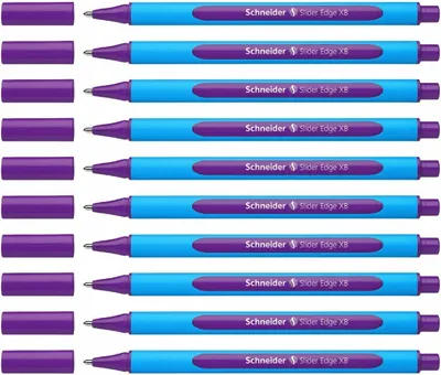 Produktbild von Schneider Schreibgeräte Slider Edge Violett Stick-Kugelschreiber Extradick
