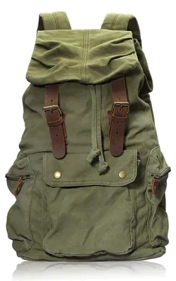 Produktbild von Vintage Rucksack aus Leder für den täglichen Gebrauch