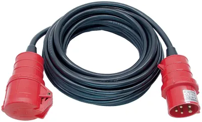 Produktbild von Brennenstuhl CEE Verlängerungsleitung IP44 25m schwarz H07RN-F 5G4,0 5-polig, 1168500