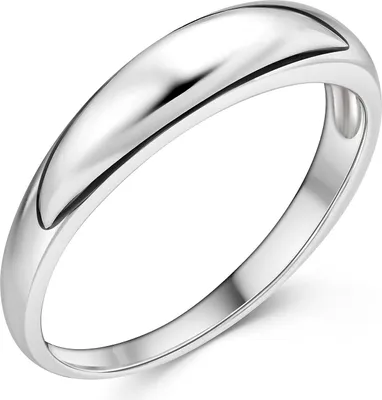Produktbild von MATERIA by Matthias Wagner Damen Ring 925 Sterling Silber gewölbt in Schmucketui SR-173