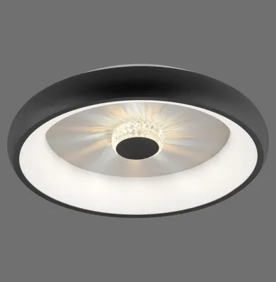 Produktbild von JUST LIGHT VERTIGO LED Deckenleuchte CCT Dimmbar 29W schwarz 14384-18