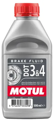 Produktbild von MOTUL DOT 3+4 Brake Fluid - Bremsflüssigkeit - 0,5 Liter