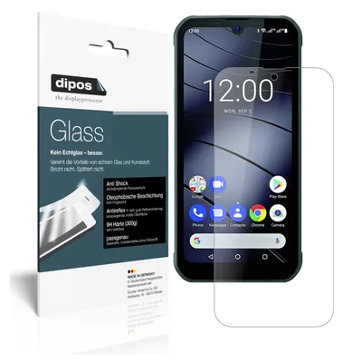 Produktbild von 2x Schutzfolie für Gigaset GX290 matt - Anti-Shock 9H Folie dipos Glass Kunststoffglas