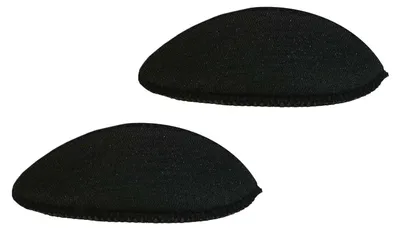 1 Paar BH Einlagen Büstenhalter, 11x5cm, schwarz