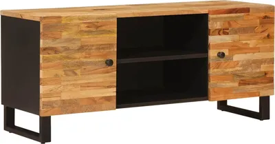 Zdjęcie produktu dla Szafka pod telewizor Brązowy 105 x 33 x 46 cm Drewno z mango