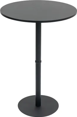Zdjęcie produktu dla Stół barowy Hereford 75 cm – czarny/czarny