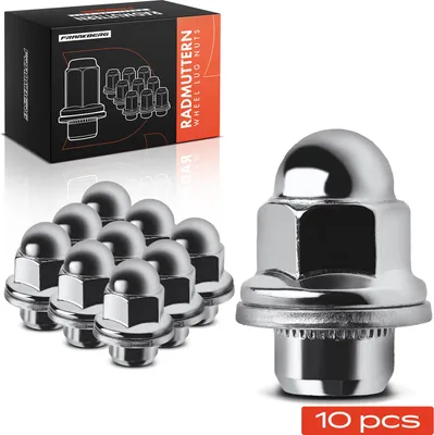 Immagine prodotto di Frankberg 10x dadi ruota per Mitsubishi Galant L 200 Lancer Pajero Space Outlander I ASX