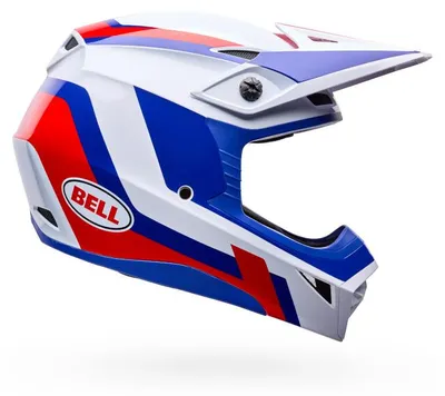 Produktbild von Bell MX-10 MIPS Dyno Motocross-Helm, rot/weiß, XL (61/62)