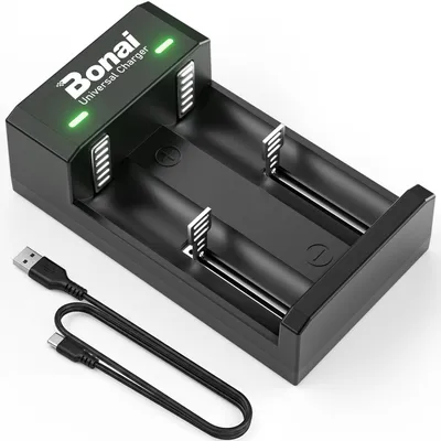 Image de Chargeur de batterie, chargeur universel pour différents types de batteries rechargeables