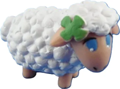 Produktbild von Bullyland - 80005 - Microtiere, Glücksbringer, Schaf, 4cm, PVC