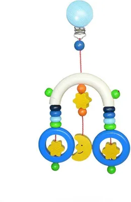 Produktbild von Babyspielzeug Minitrapez Mond Sterne BxHxT 22x11x5cm NEU