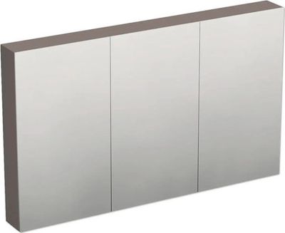 Jungborn Spiegelschrank TRENTA 120 x 14,4 x 72 cm hellbraun 3-türig IP 44