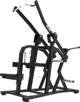 Produktbild von Tunturi Platinum Wide Lat Pulldown Kraftstation – Fitnessgerät für Rückentraining – Plate Loaded Homegym – 200 kg Maximales Gewicht – V-Serie