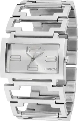 Zdjęcie produktu dla Invicta Angel 50169 Zegarek Damski - Mechanizm Kwarcowy - Stal Nierdzewna z Srebrną Tarcza - 36 mm