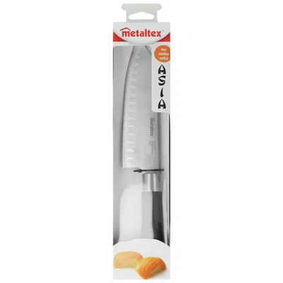 Image de Metaltex Asia Santoknife 30 cm Noir/Acier