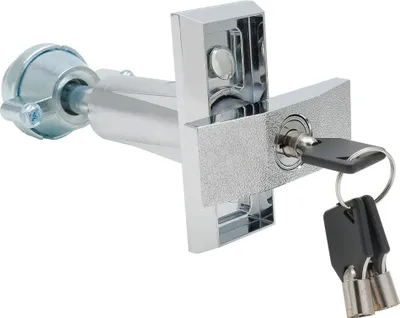 Produktbild von Ersatz-Automatenschloss, T-Griff, universal einsetzbar - für Snack- und Getränkeautomaten, unterschiedliche Schlüssel