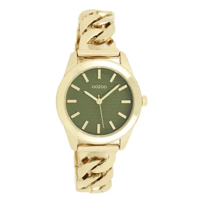 Produktbild von Oozoo Damen Metallarmband Uhr Timepieces gold Analog Quarzuhr UOC11421