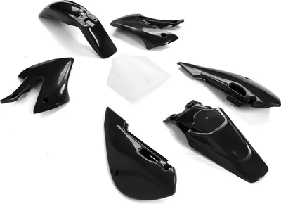 Obrázok produktu pre Náhradná súprava blatníka blatníka nádrže pre motocykel KLX110 KX65 DRZ110 RM65black
