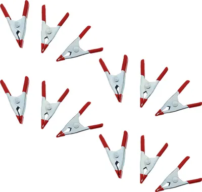 Produktbild von 4 x 3 Stück Mini-Klemmzwingen