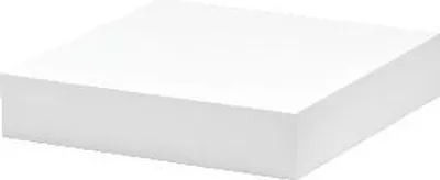 Produktbild von Dolle Regalboden Big Boy 25 x 25 cm, 50 mm, weiß
