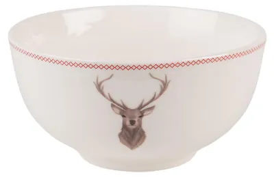 Immagine prodotto di Clayre & Eef Zuppiera 500 ml Beige Marrone Porcellana Cervo