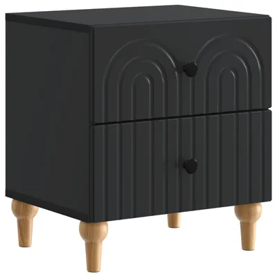 Obrázek produktu pro Noční skříňka Černá 43 x 34,5 x 48 cm Kompozitní dřevo